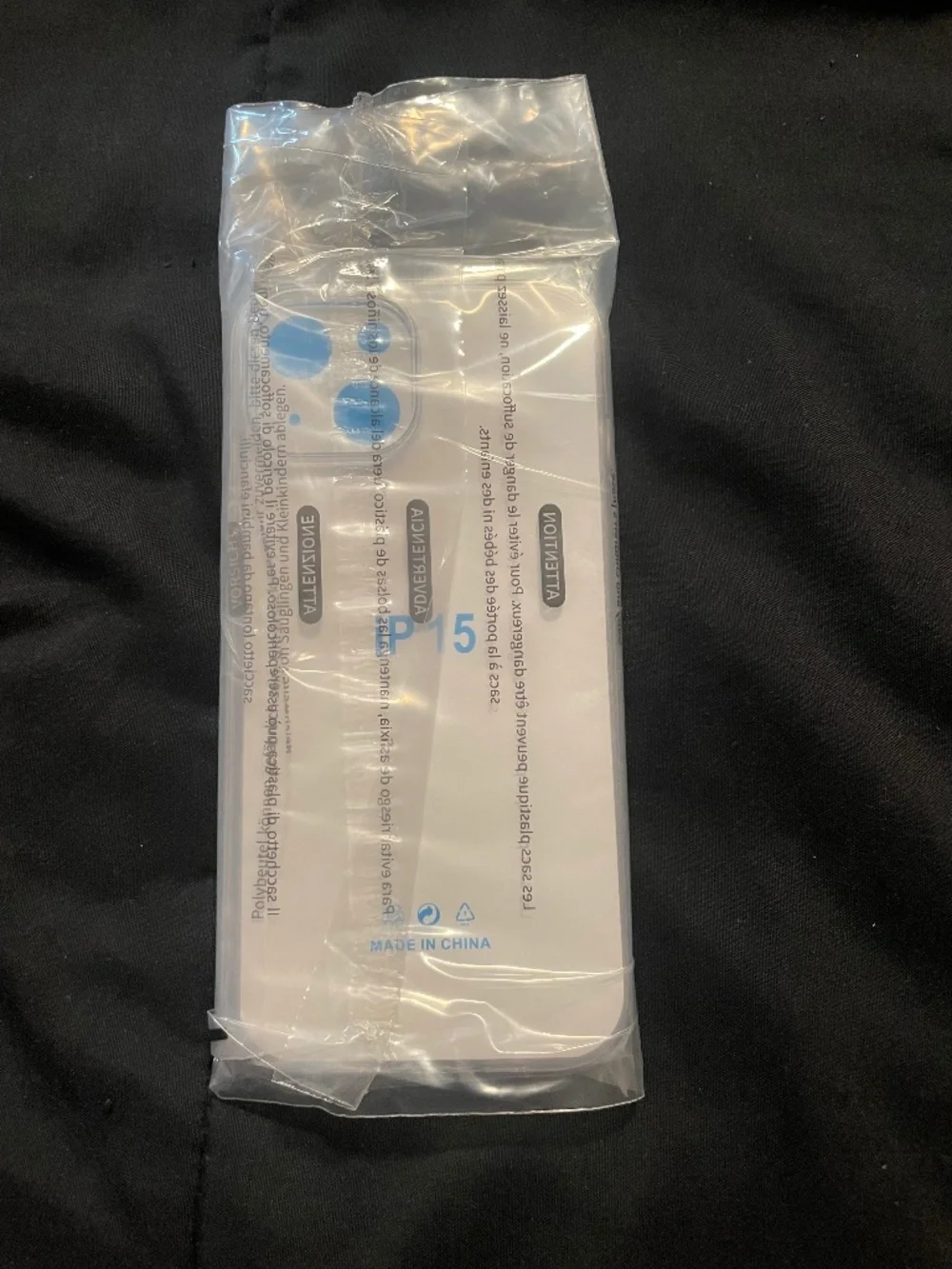 iPhone 15 Clear Case New Sealed Transparent - As Pictured